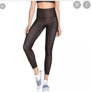 Nimble Women's High Rise Animal Print Athletic 7/8 Tights Leggings Size 6
